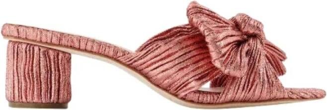 Loeffler Randall Fabric sandals Pink Dames