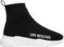 Moschino Love Sneaker Hardloopsok Schoen Black Dames - Thumbnail 1