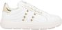 Love Moschino Luxe Leren Sneakers voor Vrouwen White Dames - Thumbnail 1