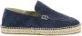 Manebí Suede Espadrille Loafers Blue Heren - Thumbnail 1