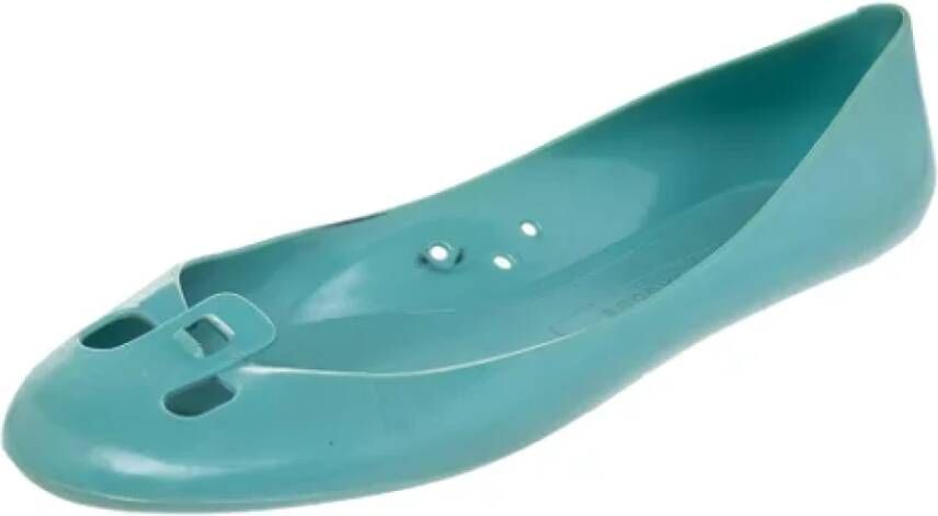 Marc Jacobs Pre-owned Rubber flats Blue Dames