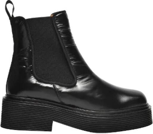 Marni Pre-owned Leather boots Black Dames