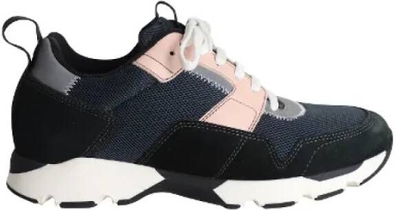 Marni Pre-owned Suede sneakers Black Dames