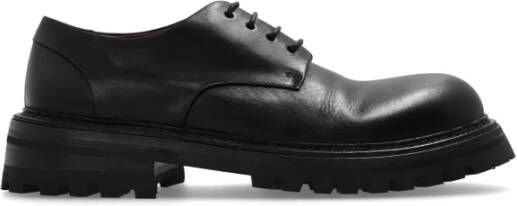 Marsell Leren schoenen Black Heren