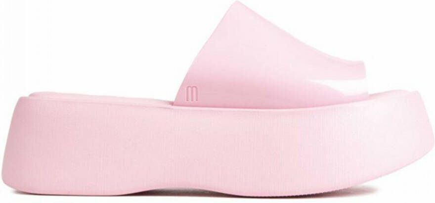 Melissa Glanzende Slip-On Platform Schoenen Pink Dames