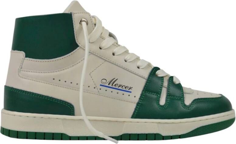 Mercer Amsterdam The Brooklyn High sneakers wit Me231014-154 Wit Heren