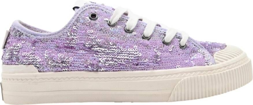 MOA Master OF Arts Circus Leather Light Up Sneakers Multicolor Dames