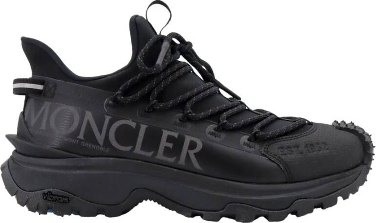 Moncler Trailgrip Ripstop Sneakers Black Dames