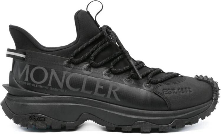 Moncler Zwarte Trailgrip Lite2 Sneakers Black Dames