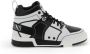 Moschino Leren Sneakers Upgrade Stijlvol Casual Cool Black Heren - Thumbnail 1