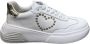 Moschino Witte Casual Synthetische Sneakers oor Dames White Dames - Thumbnail 6