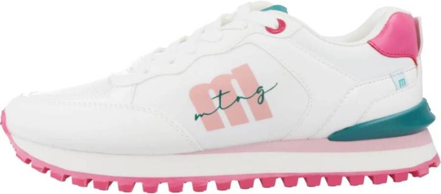 Mtng Stijlvolle Vetersneakers White Dames