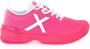 Munich Cuoio Fabric Dames Padel Sneakers Pink Dames - Thumbnail 1