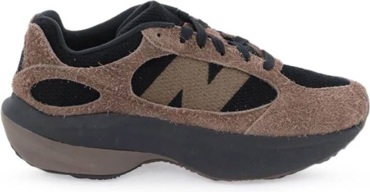 New Balance Mesh & Suede Wrpd Runner Sneakers Brown