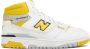 New Balance Wit Geel High-Top Sneakers White Heren - Thumbnail 1