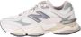 New Balance 9060 Sea Salt & White Sneakers White - Thumbnail 13