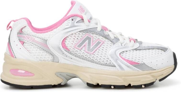 New Balance Witte Mesh Sneakers met Abzorb Technologie Multicolor Dames