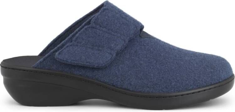 New Feet Dames slippers Blue Dames