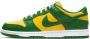 Nike Brazilië Sneaker Groen Geel Leer Multicolor Heren - Thumbnail 1