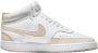 Nike Court Vision Mid Dames Sneakers White Dames - Thumbnail 8
