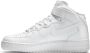 Nike Air Force 1 Mid basisschool Schoenen White Leer Textil Foot Locker - Thumbnail 1