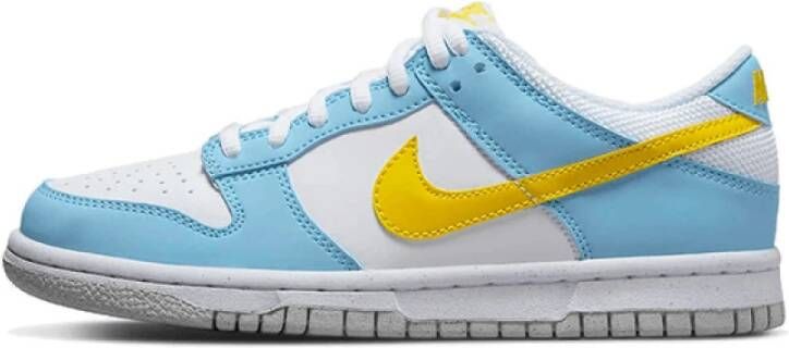 Nike Homer Simpson Dunk Low Sneakers Blauw Dames