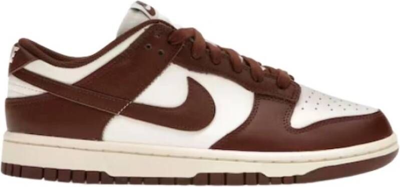 Nike Cacao Wow Dunk Low Blue Airbrush Sneakers Brown Dames