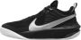 Nike Team Hustle D 10 (Ps) Black Metallic Silver-Volt-White Basketballschoes pre school CW6736-004 - Thumbnail 2