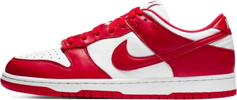Nike Dunk Low SP White University Red Rood Heren
