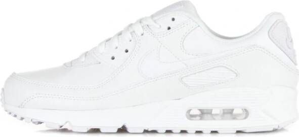 Nike Witte Leren Streetwear Sneakers White Heren