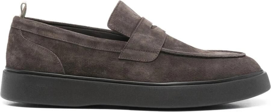 Officine Creative Frame 001 Suede Loafers