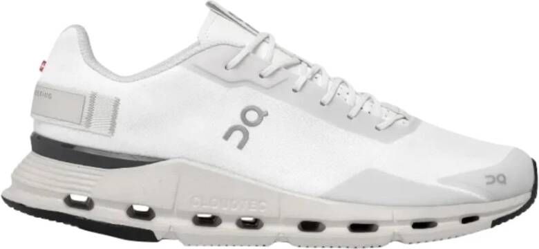 ON Running Cloudnova Form Sneakers in Wit|Eclipse White Heren