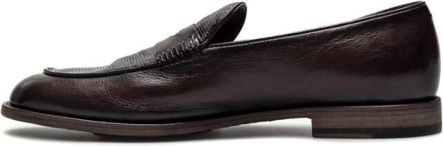 Pantanetti Men S Loafers Shoes15392e Lagos Mogano Brown Heren