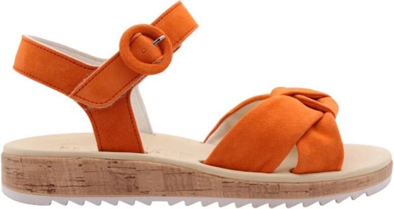 Paul Green Platte sandalen voor vrouwen Orange Dames - Foto 2