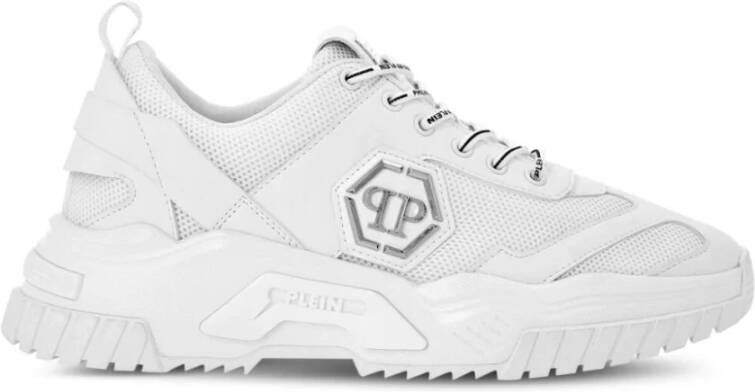 Philipp Plein Logo-Plaque Sneakers White Heren