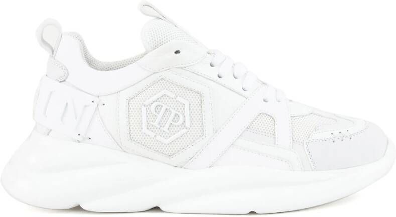 Philipp Plein men's shoes leather trainers sneakers Hurricane