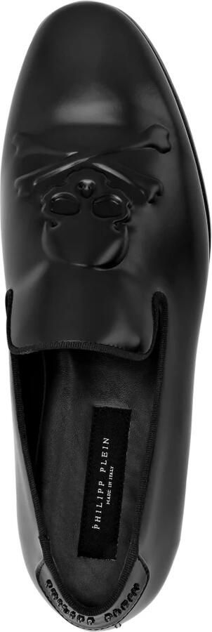 Philipp Plein Calf Skin Leather Loafers