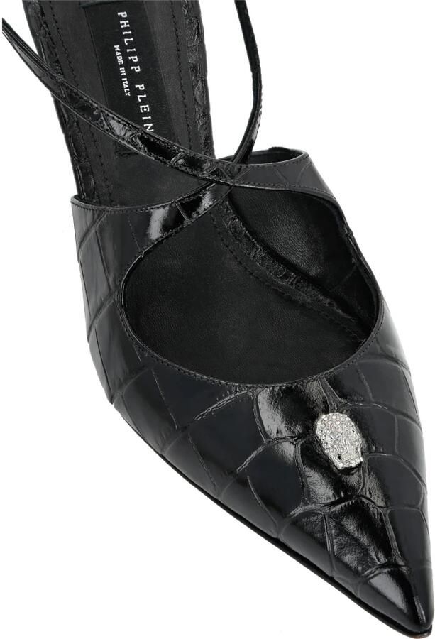 Philipp Plein Leren Pumps met Enkelbandje