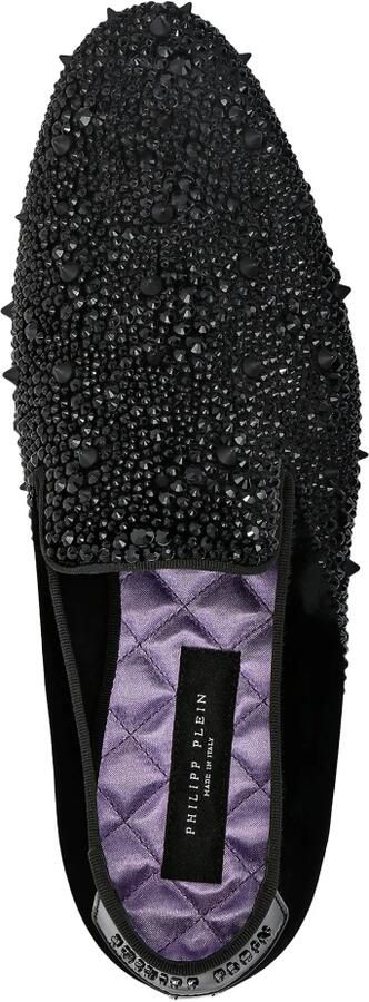 Philipp Plein Velvet Loafers Stones