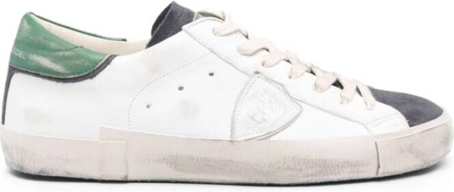 Philippe Model Lage Sneakers White Heren