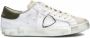 Philippe Model Witte Leren Sneakers met Iconisch Zij Schild White Heren - Thumbnail 8
