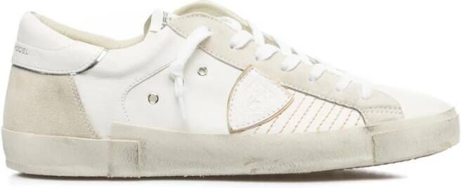 Philippe Model Witte Sneakers voor Heren White Heren