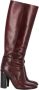 Proenza Schouler Pre-owned Leather boots Red Dames - Thumbnail 1