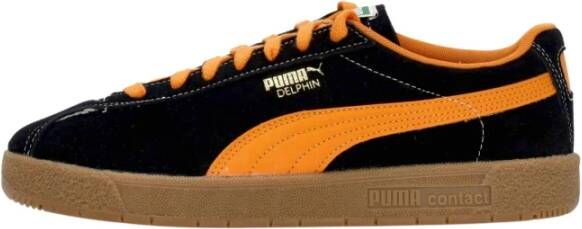 Puma Delphin Lage Sneaker voor Heren Zwart Heren