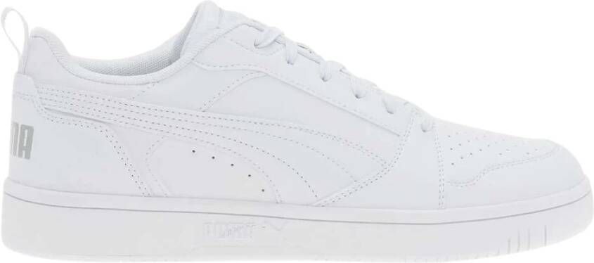 Puma Rebound Low Wit-Koel Licht Sneakers White Heren