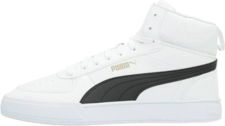 Puma Stijlvolle Mid-Cut Sneakers voor Mannen White Heren