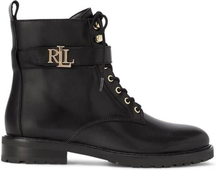 Lauren Ralph Lauren Boots met doornsluiting en labeldetail model 'ELRIDGE'