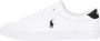 Polo Ralph Lauren Premium Leren Lage Top Vetersneakers White Heren - Thumbnail 1