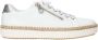 Rieker Witte Zomer Sneakers Elastische Veters White Dames - Thumbnail 2