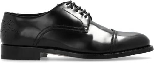 Salvatore Ferragamo Leren schoenen 'Credence' Black Heren